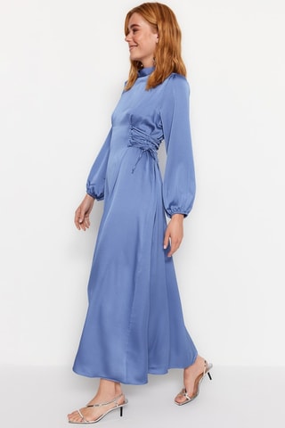 Robe longue - Bleu
