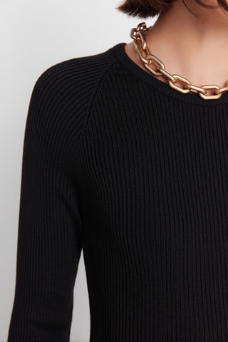 Vestido-camisola Preto