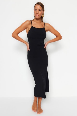 Vestido de praia Preto