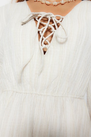 Vestido de praia Cru