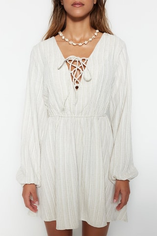 Vestido de praia Cru