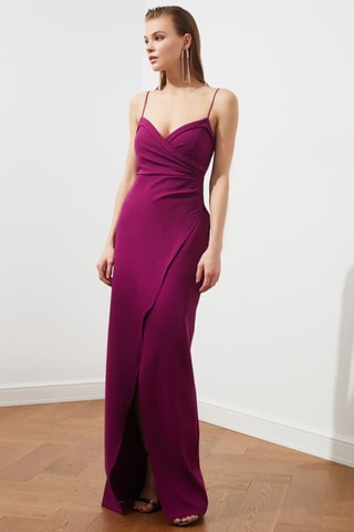 Vestido traçado - Violeta