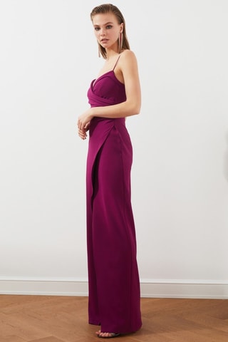 Vestido traçado - Violeta