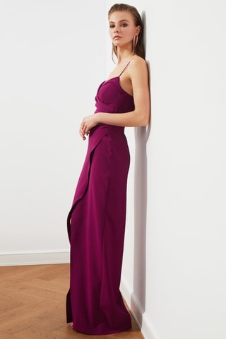 Vestido traçado - Violeta