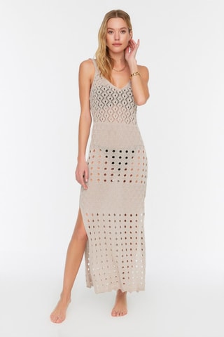 Vestido comprido - Bege