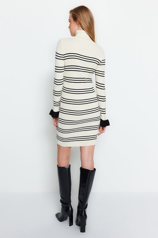 Vestido-camisola - Cru