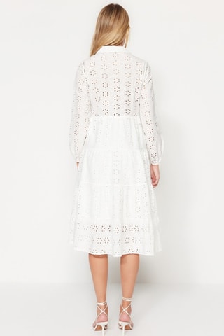 Vestido-camisa - Branco