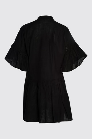 Vestido direito Preto