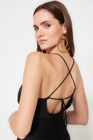 Vestido comprido Preto