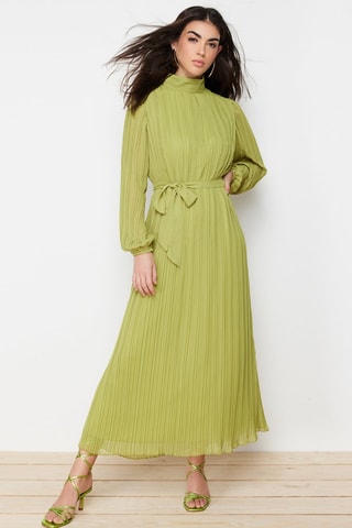 Robe longue - Vert