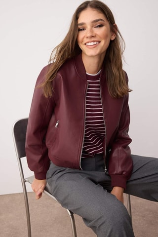 Bomber regular - Bordô