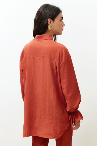 Camisa - Vermelho-tijolo