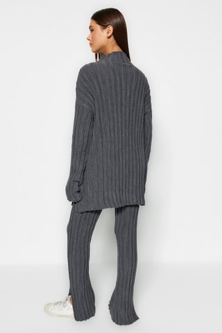 Túnica e calças direitas - Antracite