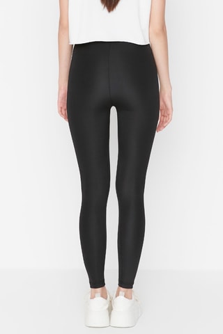 Leggings de cintura subida Preto