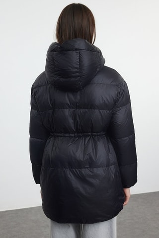 Blusão com capuz - Preto