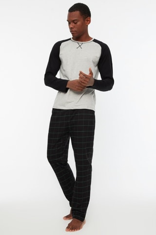 Pijama - Verde e preto