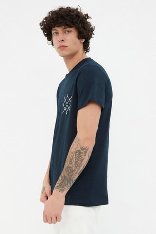 T-shirt - Azul-marinho