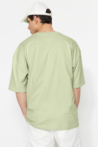 T-shirt oversize - Verde
