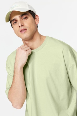 T-shirt oversize - Verde