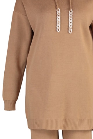 Camisola e calças - Bege