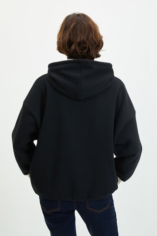 Sweat com capuz - Azul-marinho