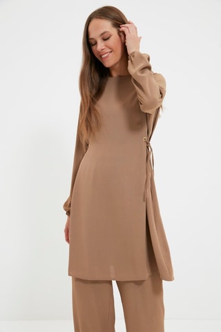 Túnica e calças - Bege