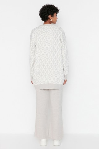 Camisola e calças - Cru