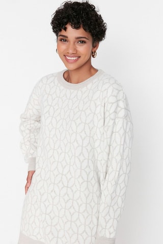 Camisola e calças - Cru