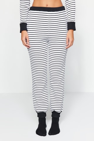 Pijama - Branco e preto