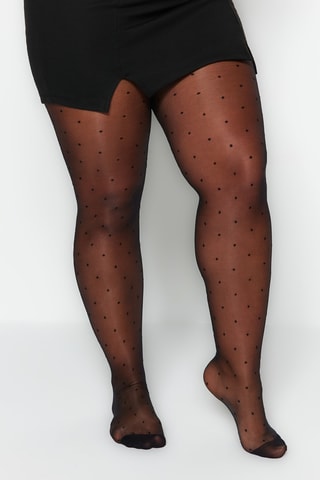2 pares de collants - Preto
