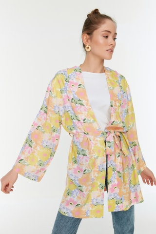 Quimono e cafetã - Amarelo