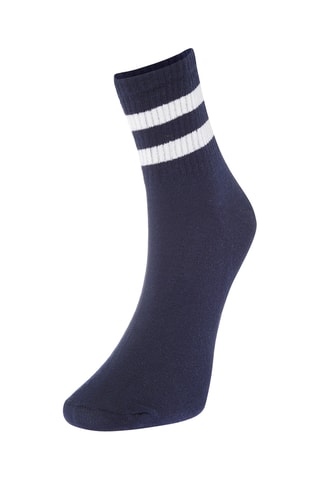 5 pares de meias - Preto