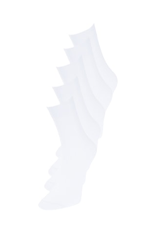 5 pares de meias - Branco