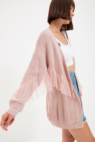 Casaco de malha - Rosa