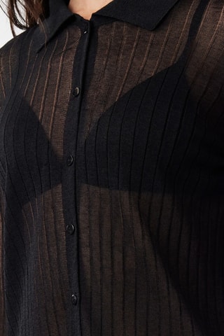 Casaco de malha - Preto