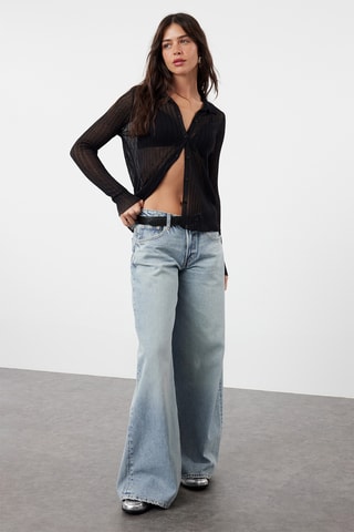 Casaco de malha - Preto