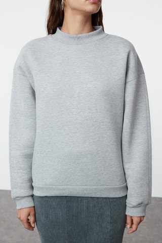 Sweat relaxed - Cinzento-claro