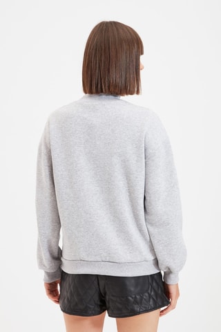 Sweat relaxed - Cinzento-claro