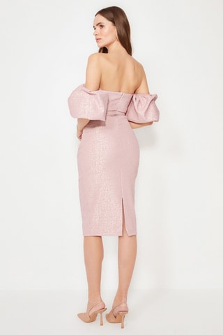 Robe fourreau - Rose pâle