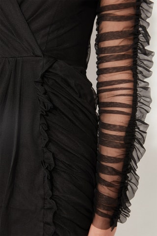 Vestido justo - Preto