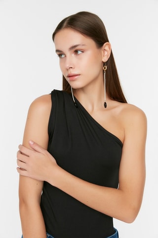 Body sem mangas - Preto