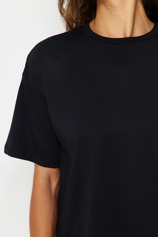T-shirt oversize - Preto