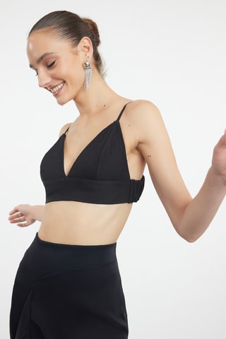 Crop top - Preto