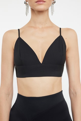Crop top - Preto