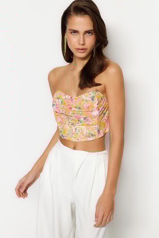Crop top - Amarelo