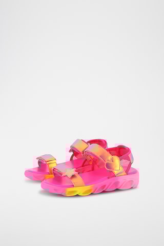 Sandali - Fucsia e giallo