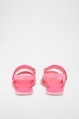 Sandali in pelle - Rosa