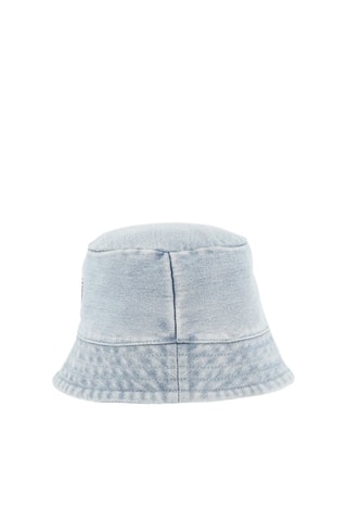 Cappello da pescatore in jeans - Blu