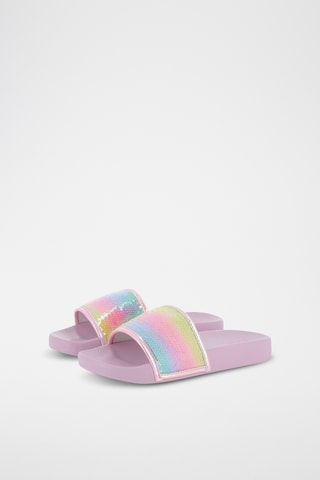 Ciabatte - Malva e celeste