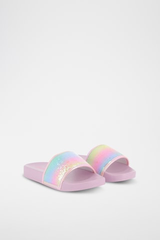 Ciabatte - Malva e celeste